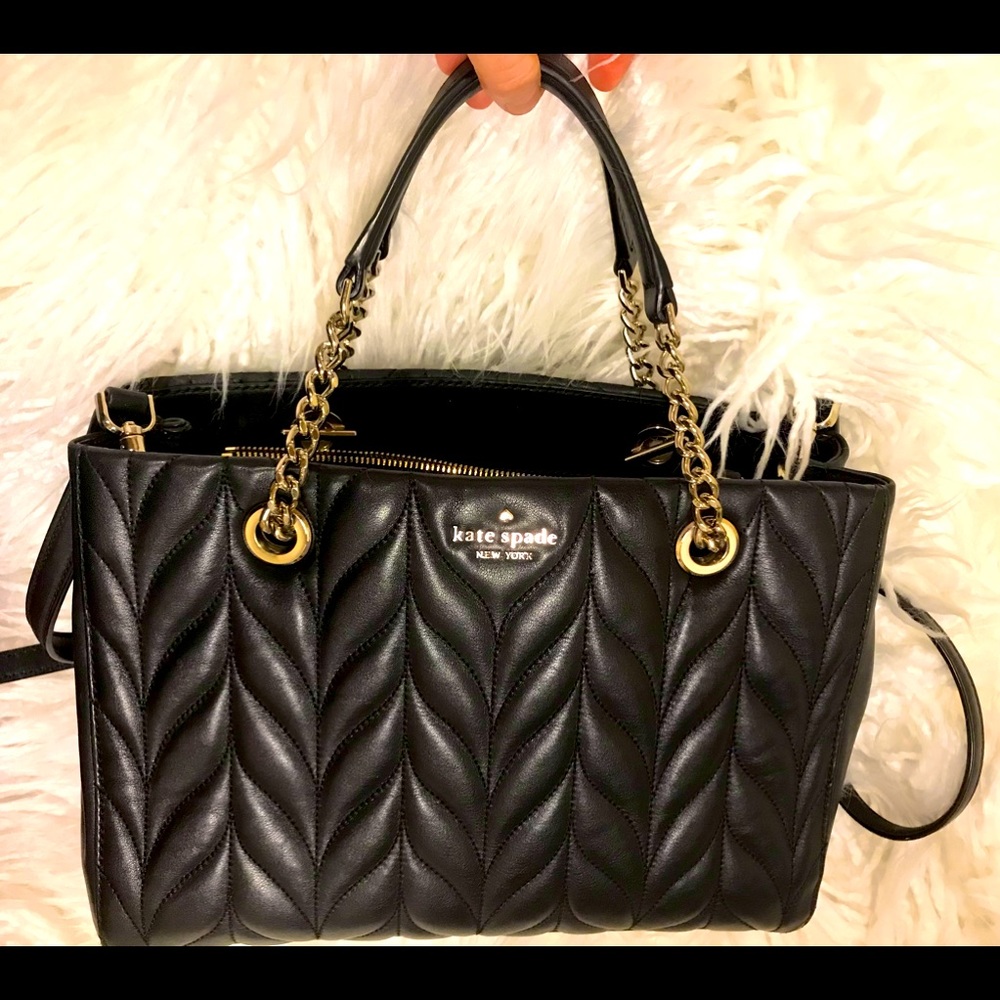 Kate Spade Quilted Black Purse